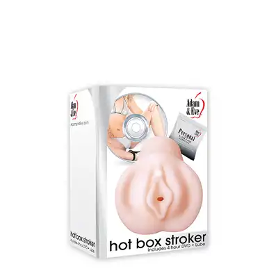 Masturbator-A&amp;E HOT BOX STROKER FLESH
