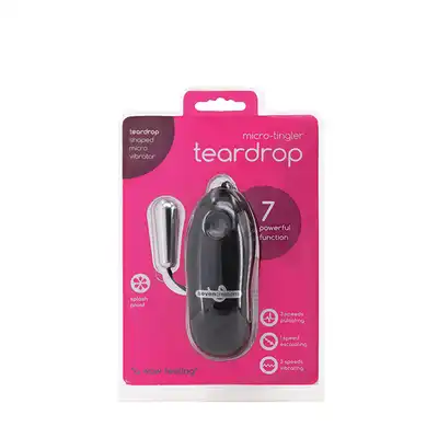 Jajko/wibr-MICRO TINGLER TEARDROP BULLET BLACK