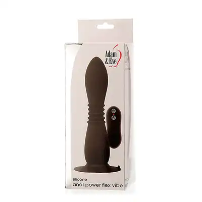 Plug/vibr-A&amp;E ANAL POWER FLEX VIBE BLACK