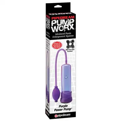 Pompka-PUMP WORX SILICONE POWER PUMP PURPLE