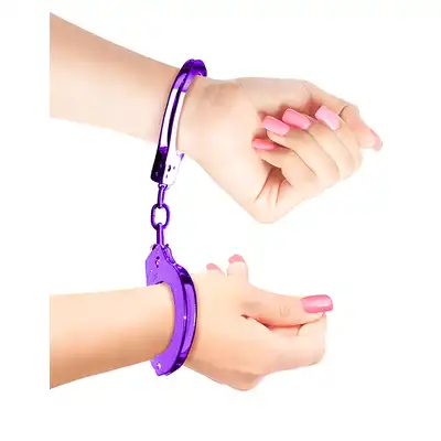 Kajdanki-FF ANODIZED CUFFS PURPLE