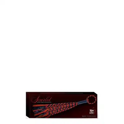 Pejcz-A&amp;E SCARLET COUTOURE ROPE FLOGGER