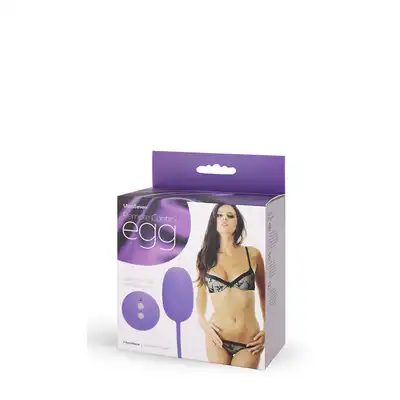 Jajko/wibr-REMOTE CONTROL EGG PURPLE