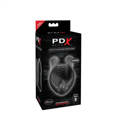 Masturbator-PDX ELITE VIBRATING SILICONE STIMULATOR