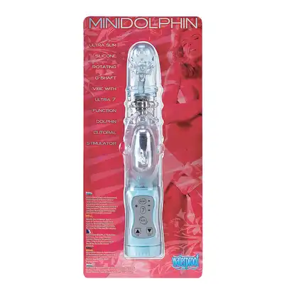 Wibrator-MINI DOLPHIN - LIGHT BLUE