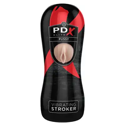 Masturbator-PDX ELITE VIBRATING STROKER PUSSY