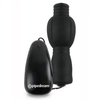 Masturbator-FF VIBRATING HEAD TEAZER BLACK