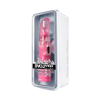 Wibrator-MENAGE A TROIS PINK