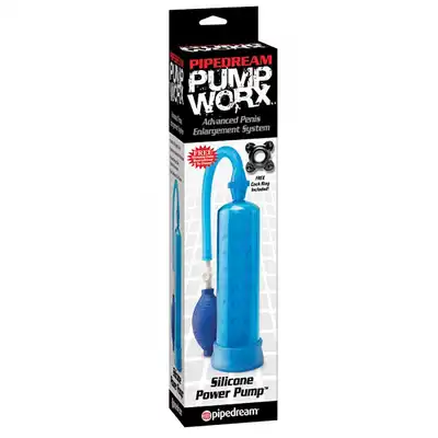Pompka-PUMP WORX SILICONE POWER PUMP BLUE