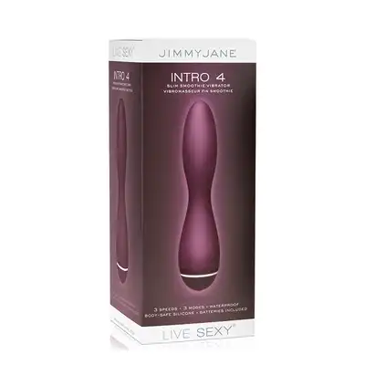 Wibrator-JIMMY JANE INTRO 4 SMOOTHIE VIBE PURPLE