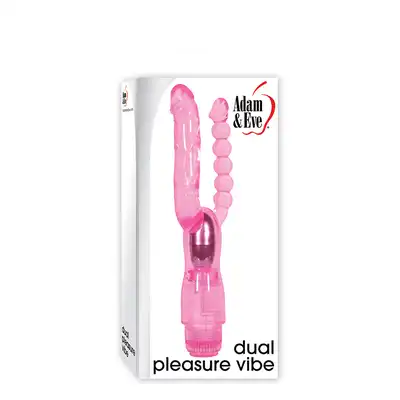 Wibrator-A&amp;E DUAL PLEASURE VIBE PINK