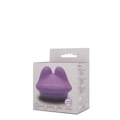 Stymulator-PURPLE BUZZER MASSAGER