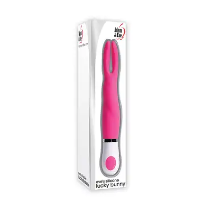 Stymulator-A&amp;E EVES SILICONE LUCKY BUNNY PINK