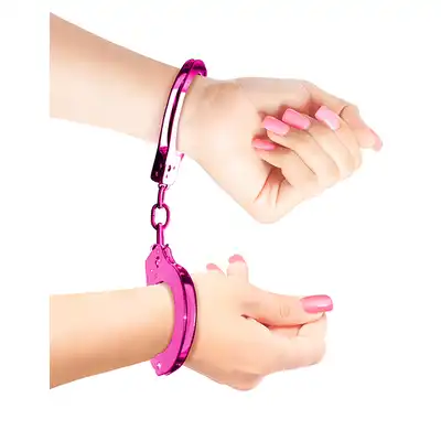 Kajdanki-FF ANODIZED CUFFS PINK