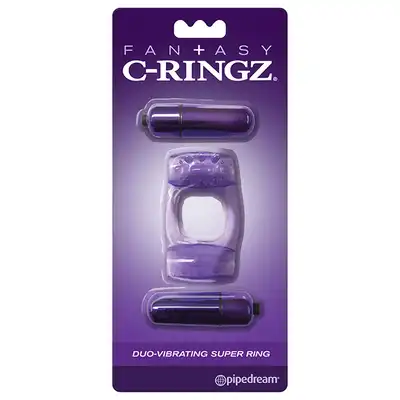 Pierścień-FANTASY C-RINGZ DUO-VIBRATING SUPER RING