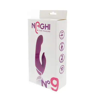 Wibrator-NAGHI NO.9 RECHARGEABLE DUO VIBRATOR
