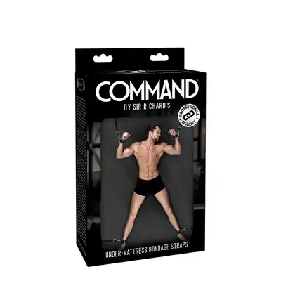 Kajdanki-SR COMMAND UNDER-MATTRESS BONDAGE STRAPS