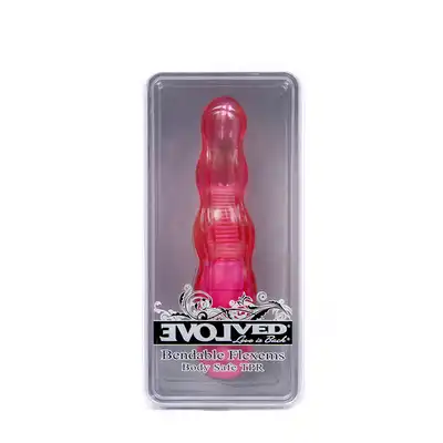 Wibrator-FLEXEMS BENDABLE FLAME PINK