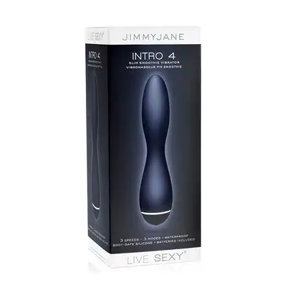 Wibrator-JIMMY JANE INTRO 4 SMOOTHIE VIBE BLUE