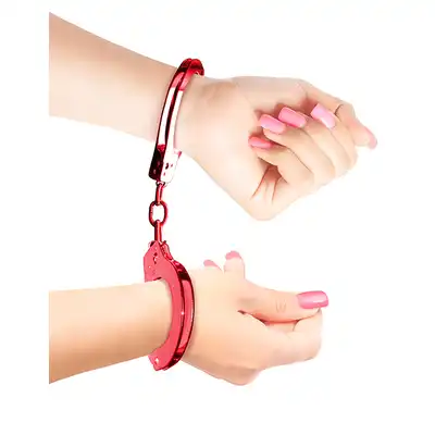 Kajdanki-FF ANODIZED CUFFS RED