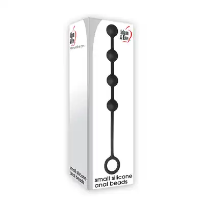 Plug/kulki-A&amp;E VIBRATING SILICONE ANAL BEADS BLACK