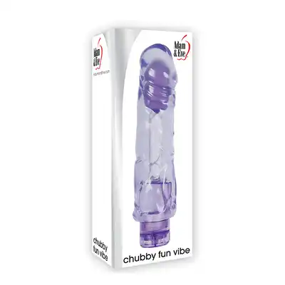 Wibrator-A&amp;E CHUBBY FUN VIBE PURPLE