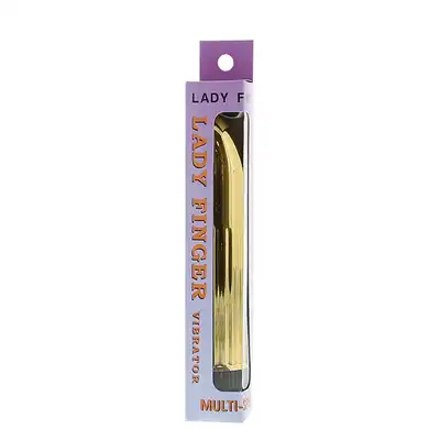 Wibrator-LADY FINGER VIBRATOR GOLD