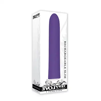 Wibrator-RECHARGEABLE SLIM PURPLE