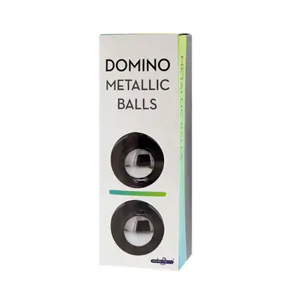 Kulki-DOMINO METALLIC BALLS - SILVER