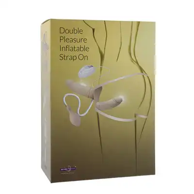 Proteza-PREMIUM RANGE - DOUBLE PLEASURE STRAP ON