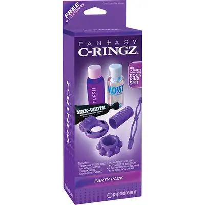 Zestaw-FANTASY C-RINGZ PARTY PACK