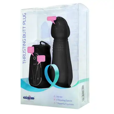 Plug/vibr-PREMIUM RANGE THRUSTING BUTT PLUG