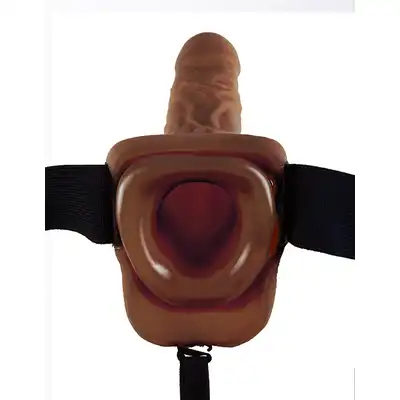 Proteza-FF 9INCH HOLLOW STRAP-ON WITH BALLS