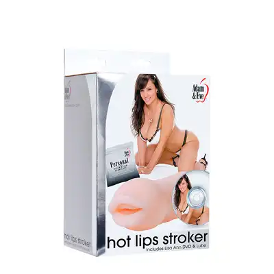 Masturbator-A&amp;E HOT LIPS STROKER FLESH