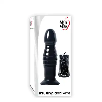 Plug/vibr-A&amp;E THRUSTING ANAL VIBE BLACK