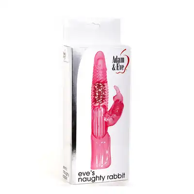 Wibrator-A&amp;E EVES NAUGHTY RABBIT PINK