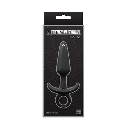 Plug-ELEMENTS PLUG 2INCH BLACK