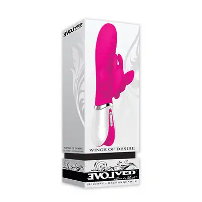 Wibrator-WINGS OF DESIRE PINK
