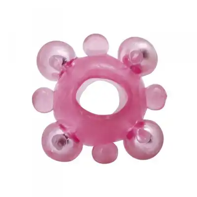 Pierścień-MAGIC FLEXIBLE COCK RING, WITH NODULES,