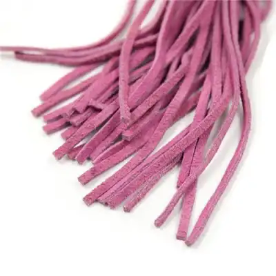 Toyz 4 Lovers - Line Whip pink. Czarno różowy pejcz z ekoskóry. 30 cm! Mega Sale!