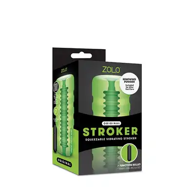 Masturbator-ZOLO ORIGINAL SQUEEZABLE VIBR. STROKER