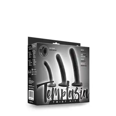 Zestaw-TEMPTASIA TWIST KIT SET OF THREE BLACK