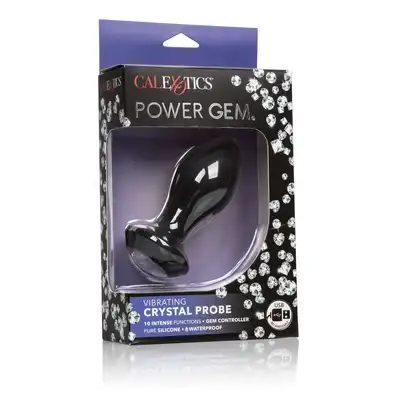 Plug/vibr-Vibrating Petite Crystal Probe