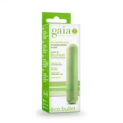 Gaia  -Wibrator-GAIA ECO BULLET GREEN