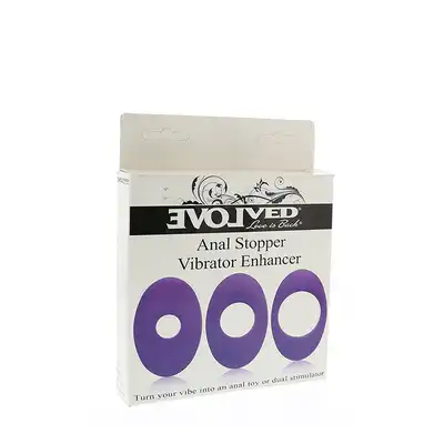 Zestaw-EVOLVED ANAL STOPPER VIBRATOR ENHANCER