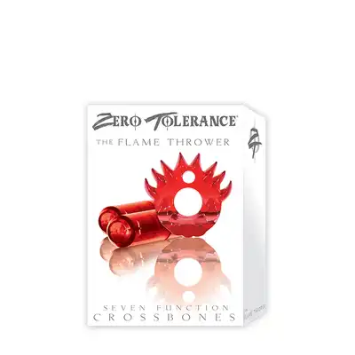 Pierścień-ZERO TOLERANCE FLAME THROWER RED