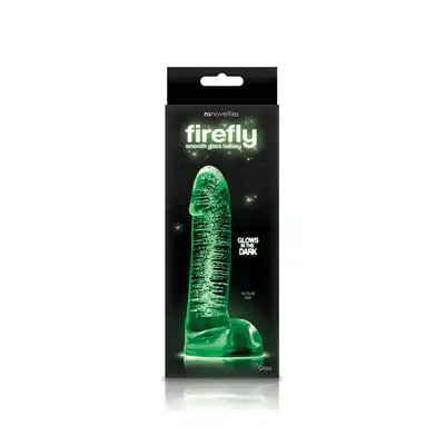 Firefly Glass Smooth Dildo