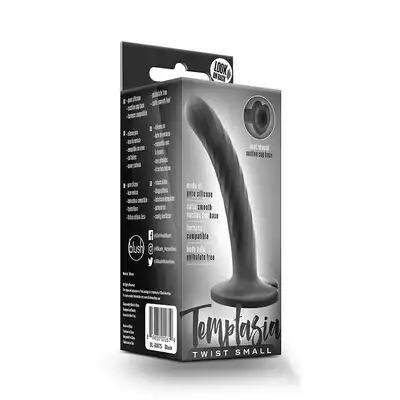 Temptasia -  Twist Small. Bardzo cienkie silikonowe dildo dla początkujących. Tylko 1,8 cm szerokości.