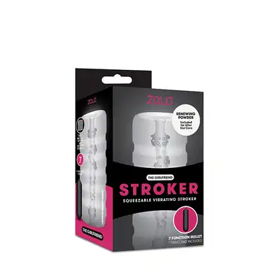 Masturbator-ZOLO GIRLFRIEND SQUEEZABLE VIBR. STROKER