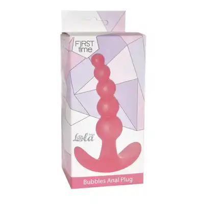 Plug-Bubbles Anal Plug Pink